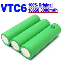 100% Original VTC6 battery 18650 3.7V 3000mAh 30A high discharge rechargeable battery flashlight tool battery