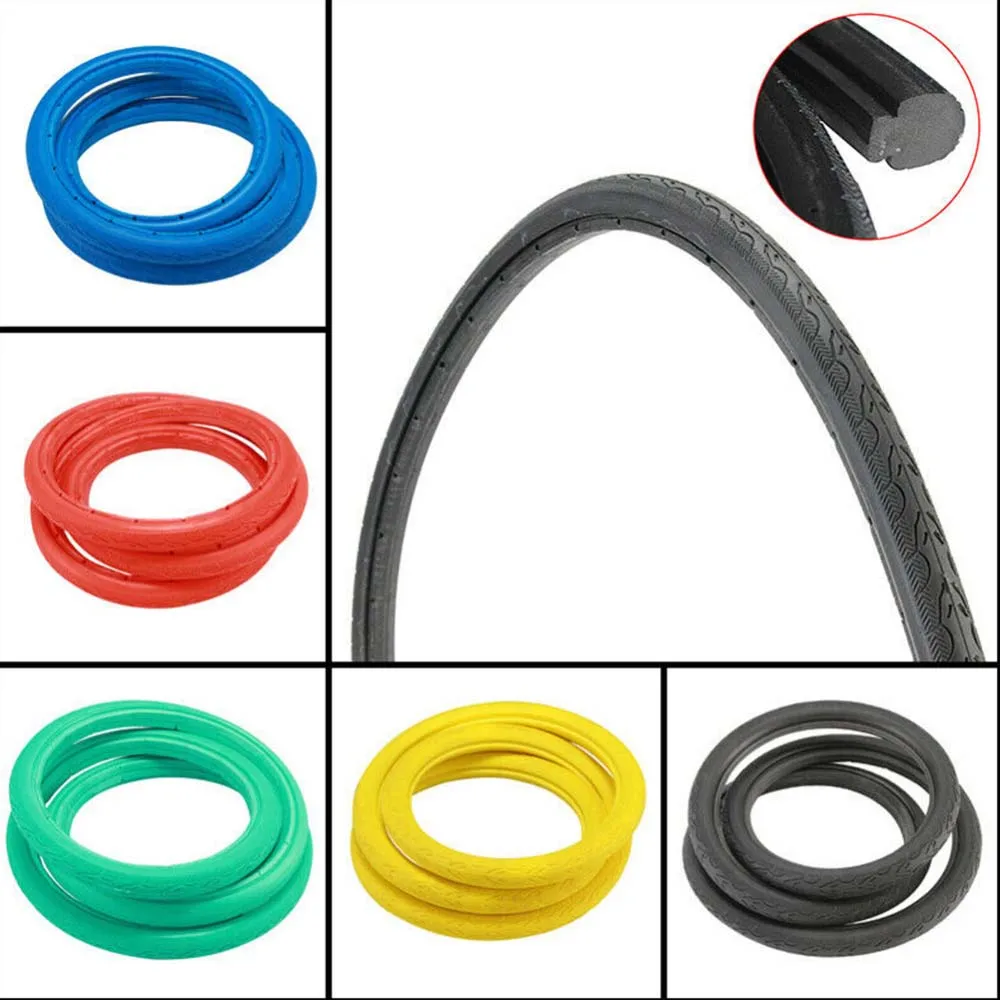 

Bike Outer Tire Cycling Tubeless Tyre Fixed Gear Rubber Bike Outer Tube Bicycle Tire Bike Solid Tire Bicycle Rubber Tire