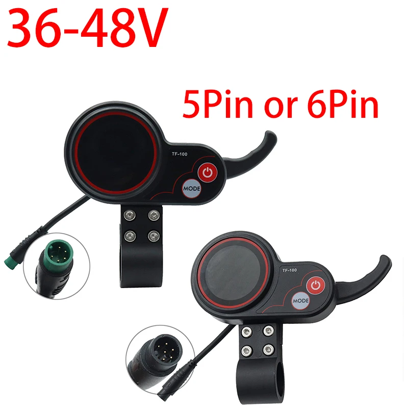 

TF-100 Universal 5/6-Pin Electric Scooter Instrument Accessory for Kugoo M4/M4 pro Shilop Models