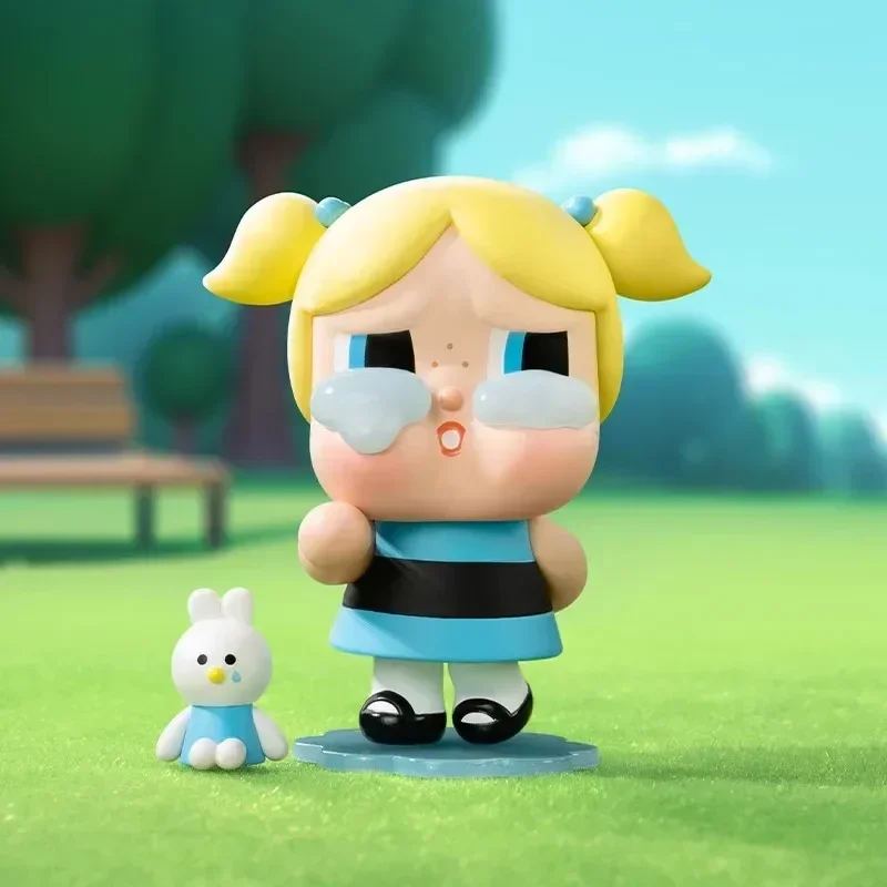 POP MART CRYBABY X Powerpuff Girls Series Blind Box Toys Guess Bag Mystery Box Mistery Caixa Action Figure Surpresa Cute Model view 4