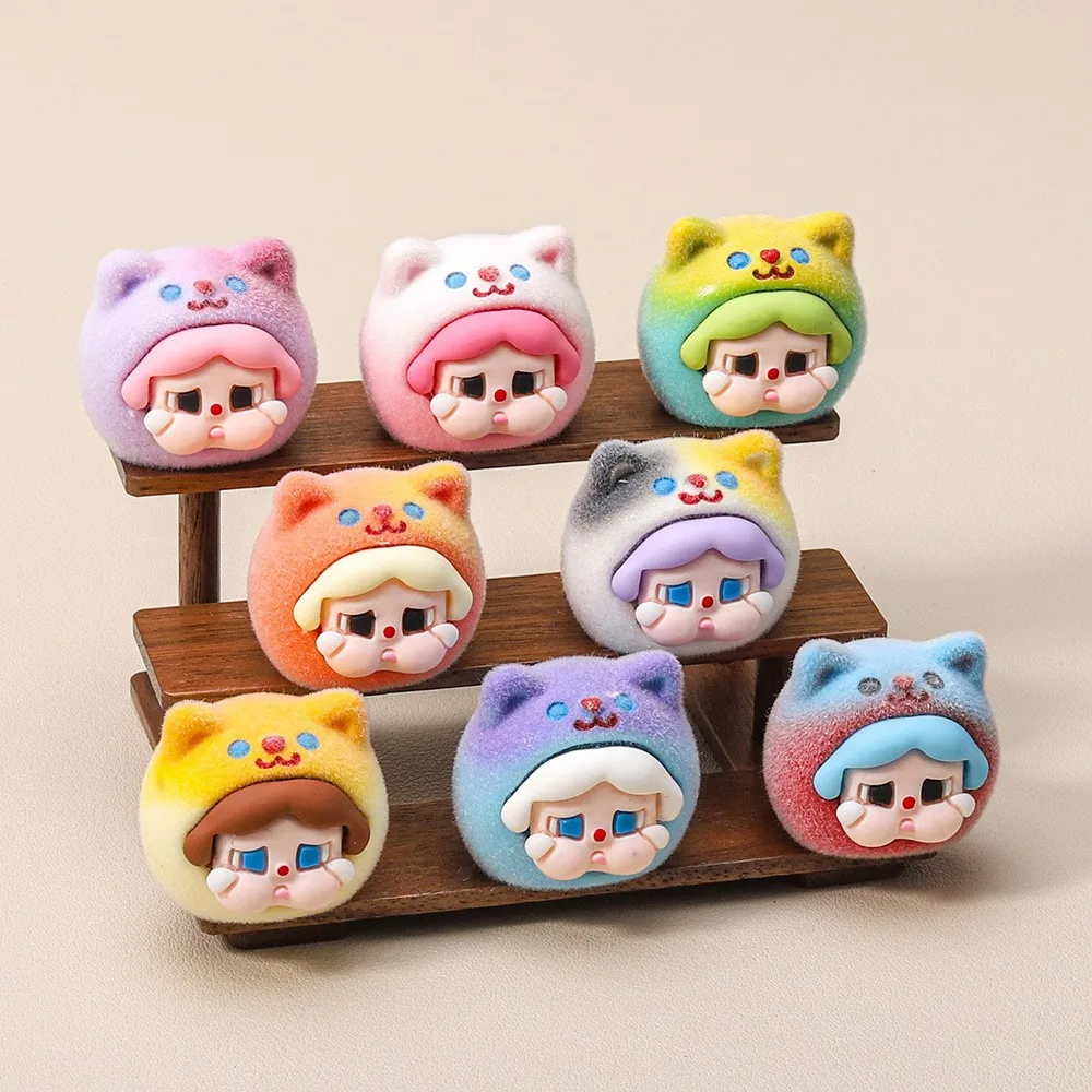 

8/16 шт. DIY плюшевая игрушка из смолы, милый мультфильм, милые гранулы, украшение для рабочего стола, украшение