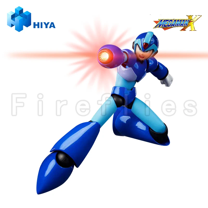 [예약 주문] 14.5CM HIYA 1/12 스케일 5.7인치 액션 피규어 정교한 기본 시리즈 메가맨 X 시리즈 X 애니메이션 장난감