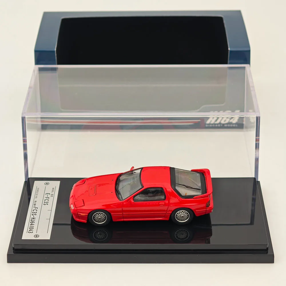 

Hobby Japan 1:64 RX-7 (FC3S) Winning Limited red HJ641043WR Diecast Models Car Collection Auto Toys Gift