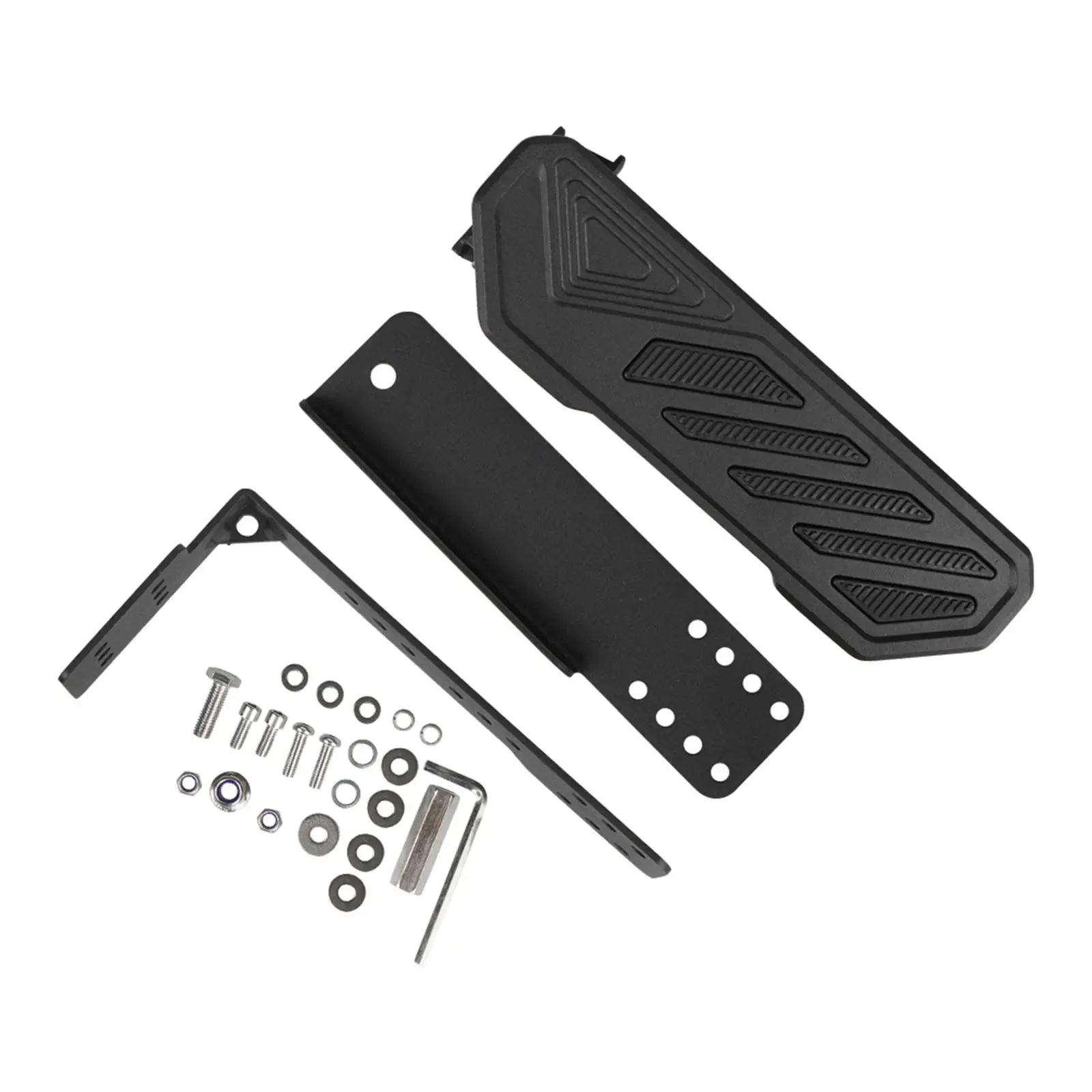 

Car Dead Pedal Left Side Footrest Kick Panel Accessories for Wrangler JK Jku JL Jlu 4XE and Gladiator Jt Sturdy