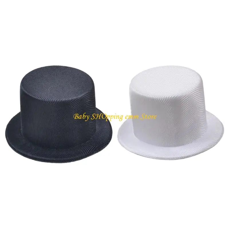 

23GD Mini Top HMiniature Top Hat Base 9cm Height Craft Supply Using Sturdy EVA Fabric