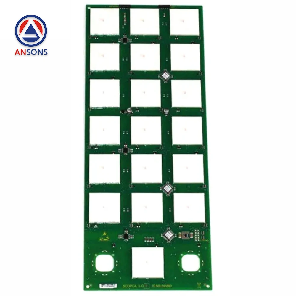 ID.NR.591890 SCOPCA 5.Q 3300AP 3600 S**R Elevator Touch Button PCB Board Ansons Elevator Spare Parts