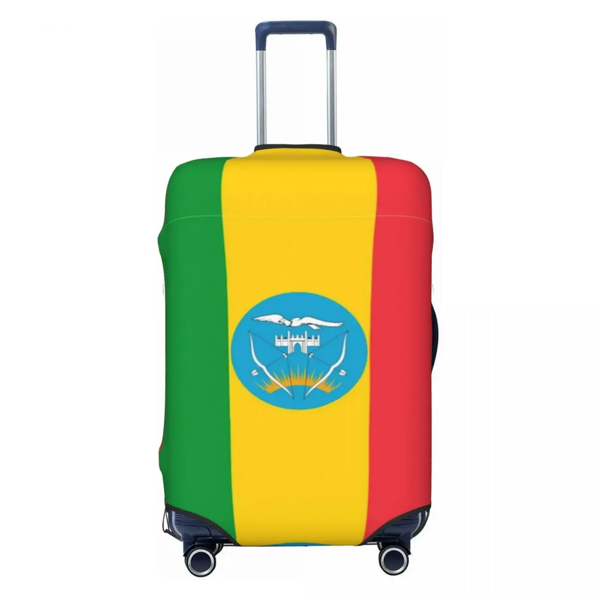 Mali Country Flag Suitcase Cover Fashion Printed Travel Protector Holiday Strectch Luggage Supplies