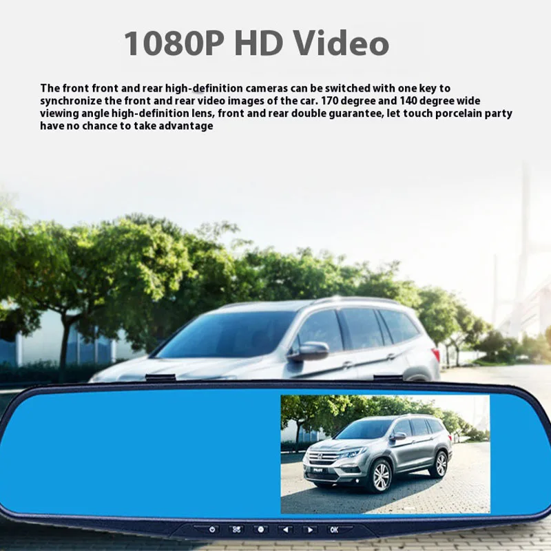 

For lnfiniti Q50 High definition dual lens driving recorder with front and rear dual recording reverse images Car dvr