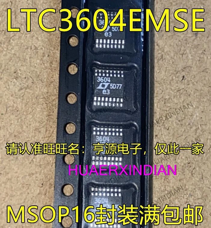 

10 шт. новый оригинальный LT3604EMSE LTC3604EMSE LT3604 LTC3604 3604 MSOP16