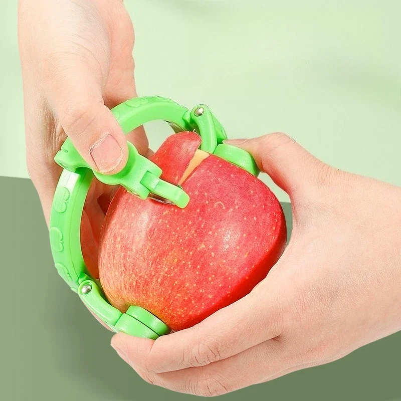 

Fruit & Vegetable Tools Handheld Rotating Peeler for Apple Pear Kitchen Gadget Fruit Spiralizer Peeler Machine Gift Ideas