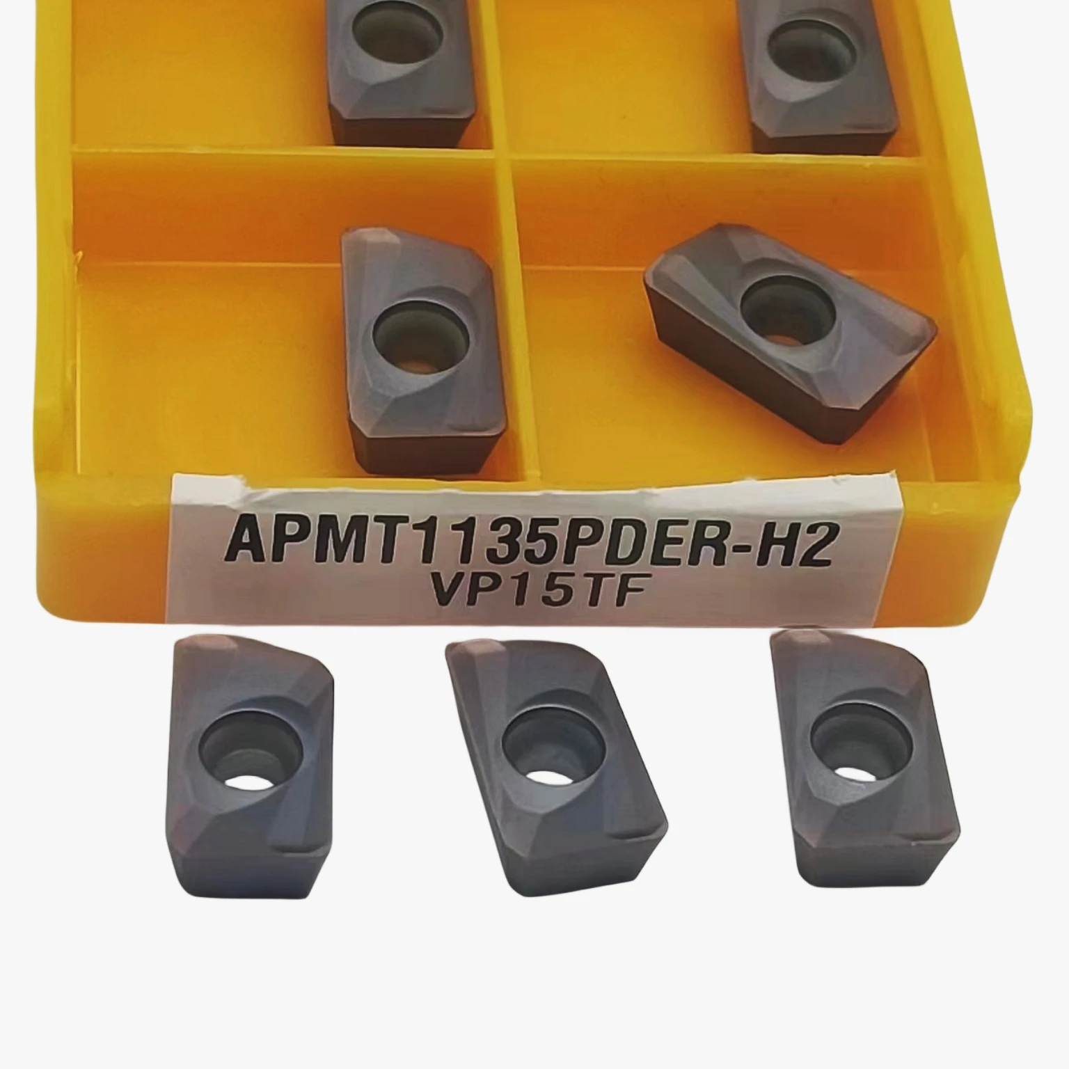 Insertde超硬apmt1604pder、apmt1135pder、vp15tf、cnc、高精度