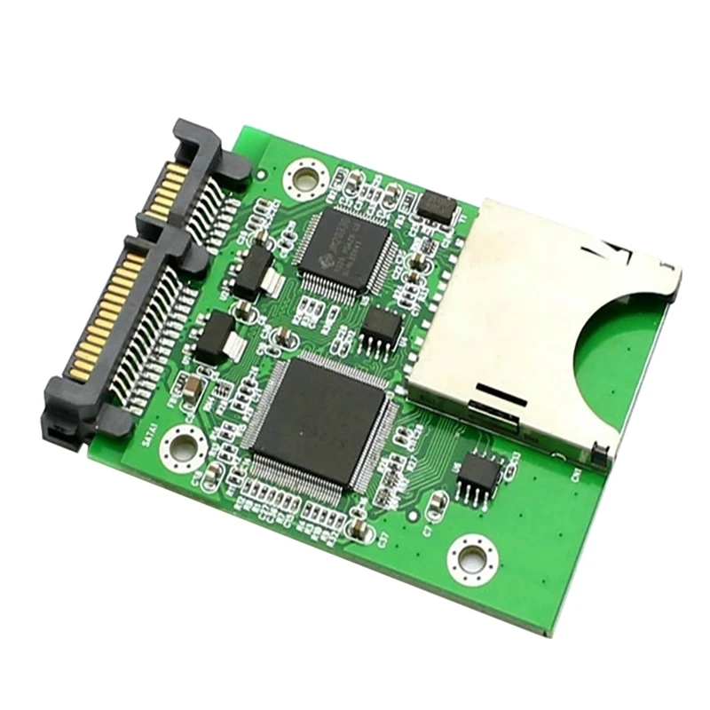 Top-SD To SATA Hard Disk Adapter Card SD/TF Card Copy 15PIN+7PIN 2.5 Inch SSD SATA Adapter Card For Copy Machine Accessories