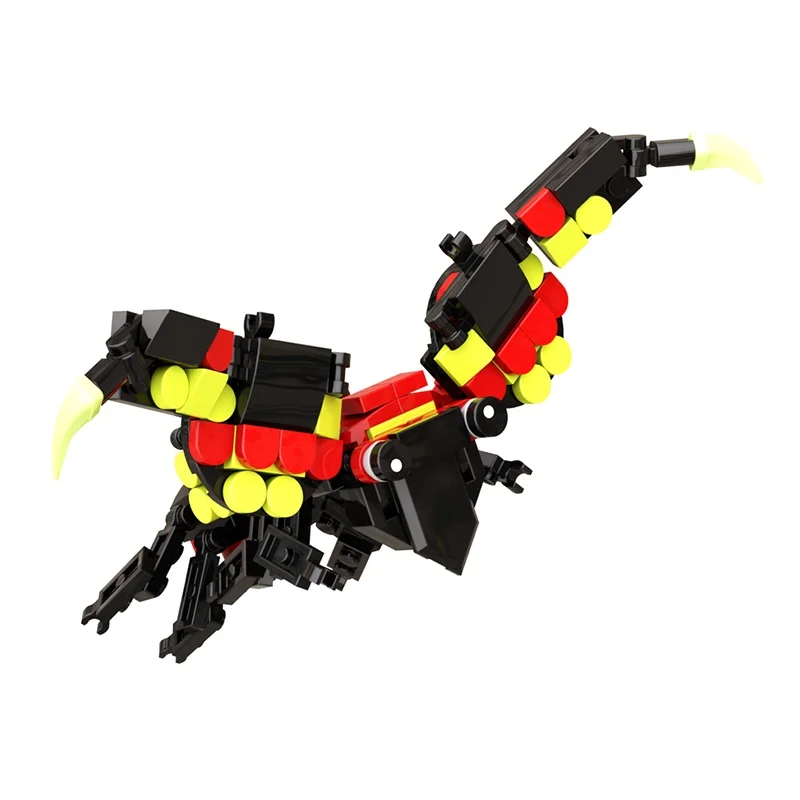 142 قطعة MOC Doxy قلادة الخالق 3 1ed نموذج ألعاب مكعبات البناء العمارة هدايا عيد الميلاد تجميع لتقوم بها بنفسك فكرة الإبداعية الطوب #4