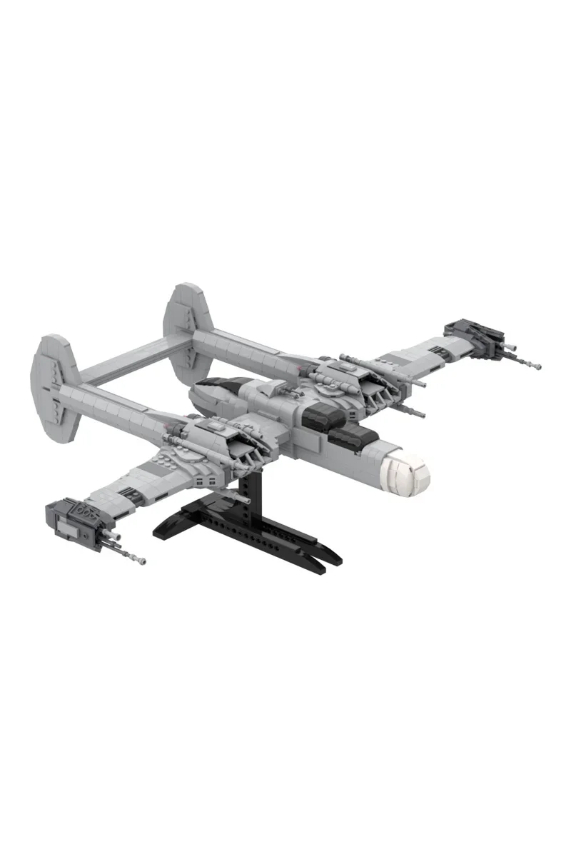 

Gobricks MOC WWII B-61 Black Widow Fighter Building Blocks Model P61 Black Widow Night Fighter Bricks Assembly Toys Kids Gifts