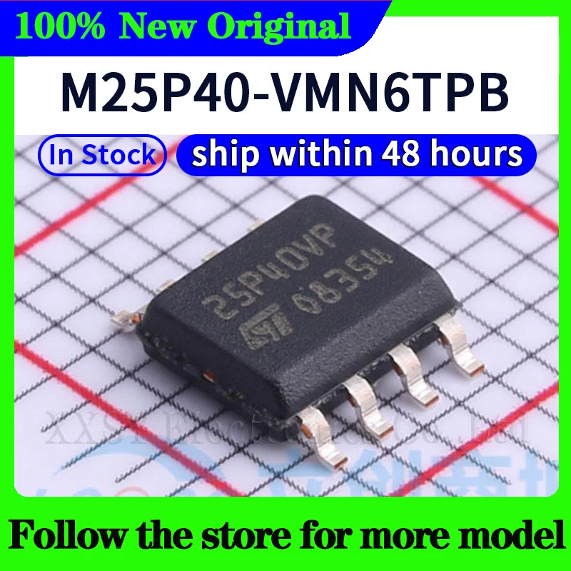 

M25P40-VMN6TPB High quality New