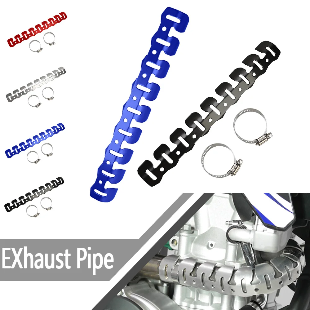 

For Yamaha YZ250F YZ450F YZ250F MY18 MY15 4 Stroke Universal Motorcycle Accessories Exhaust Pipe Guard 4-Stroke Protector Cover