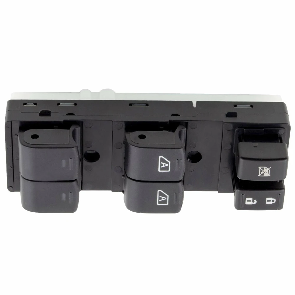 ABS Black Window Control Switch Fit for Nissan Altima 4 Door Front With Auto Down Feature (4 Door Sedan Models Only) 2007-2012