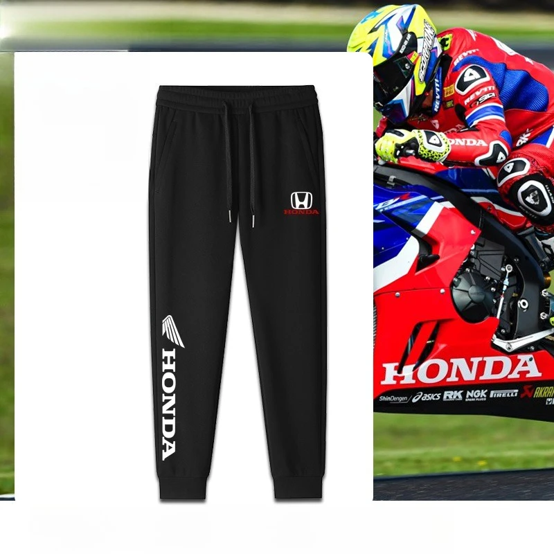 

HONDA Honda Non-double Gold Wing Motorcycle Sweatpants Sweatpants Men's Leggings Men's Spring and Summer Trousers Trendy Brand