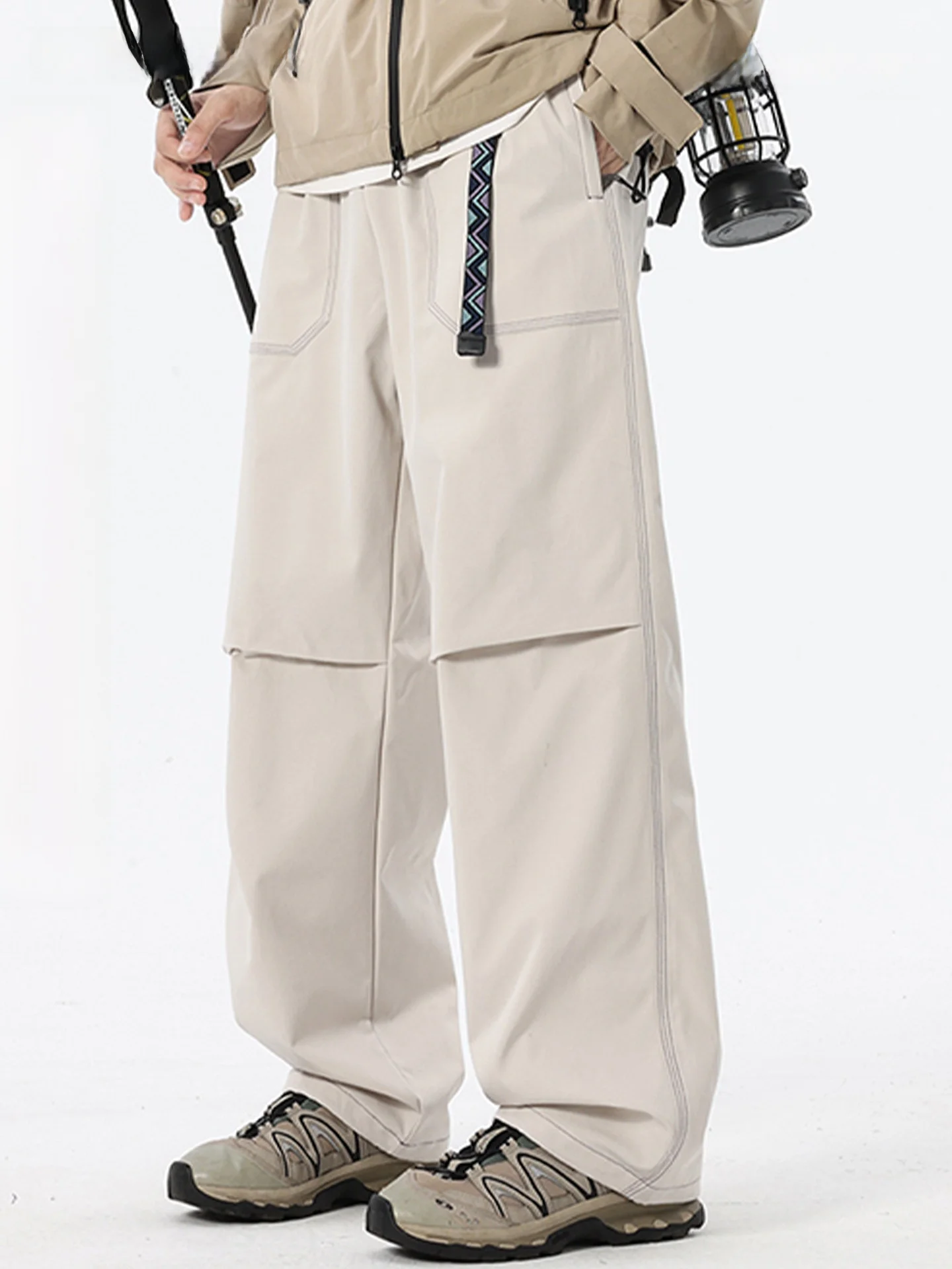 

Мужские спортивные брюки VIIOW для активного отдыха, быстросохнущие, прямого кроя, повседневные, свободного покроя, осенние, модные, абсолютно новые