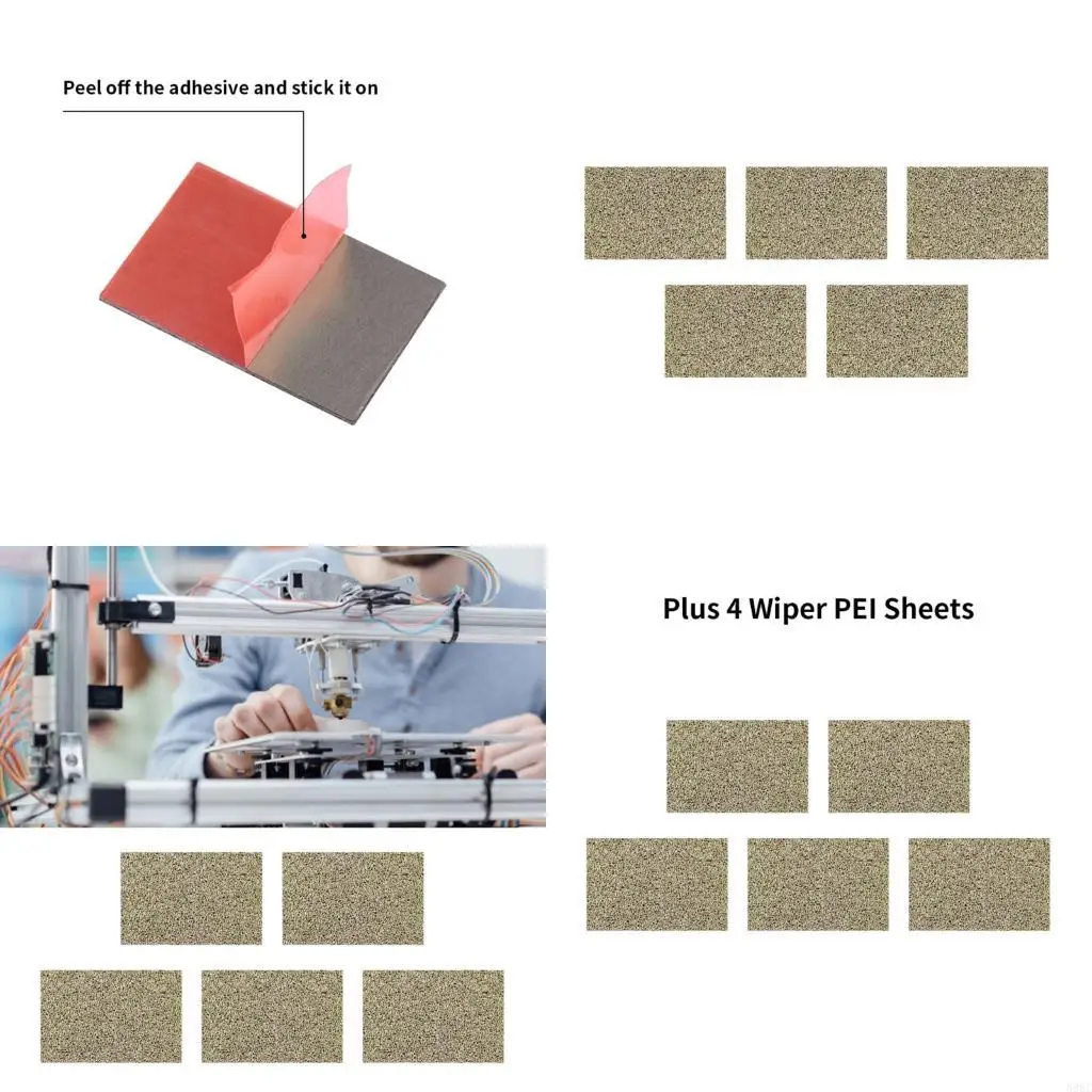 

Трехмерные аксессуары принтера Pei Sleam Spul Swiper для плюс 4 -принтера кисти для принтера очиститель принтера.