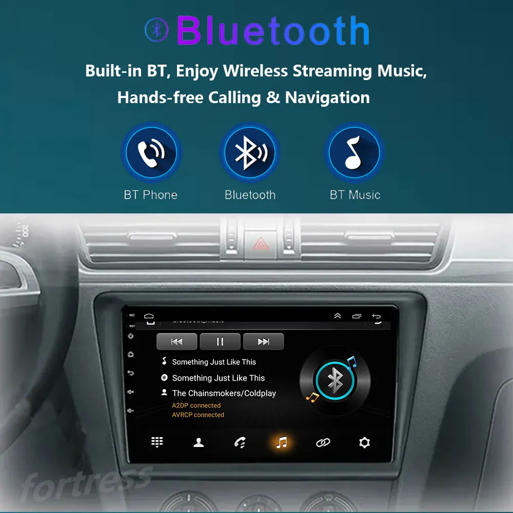 Android 13.0 Radio For Skoda Rapid 2012 2013 2014 2015-2019 Car stereo Multimedia Player Carplay Auto GPS navigation 2DIN DSP