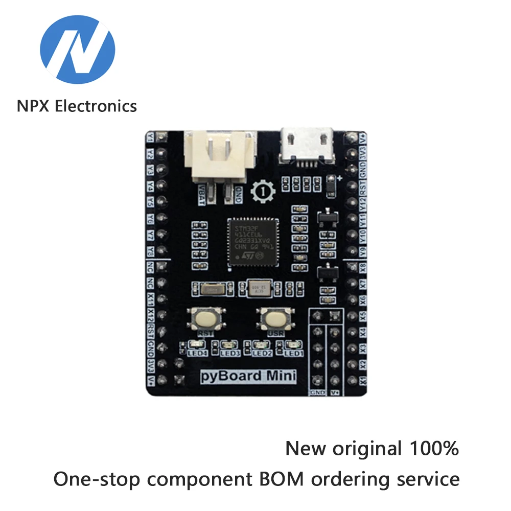 Mini płytka główna, MicroPython, płytka rozwojowa z mikrokontrolerem jednoukładowym STM32F411CEU6