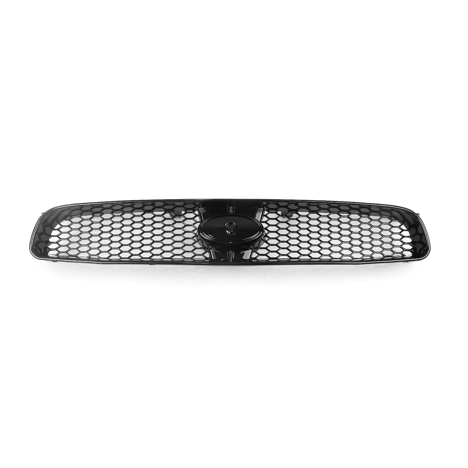 Front Grille Racing Grill For Subaru Impreza 8th 2004-2005 Carbon Fiber Look/Gloss/Matte Black Car Upper Bumper Hood Mesh Grid