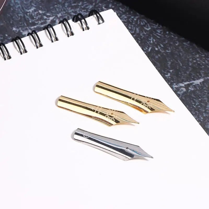 

1 шт. No 8 перьевое перо F/M BOCK серебряная глянцевая F-образная ручка, совместимая с перьевым пером NO.8 P139 P140