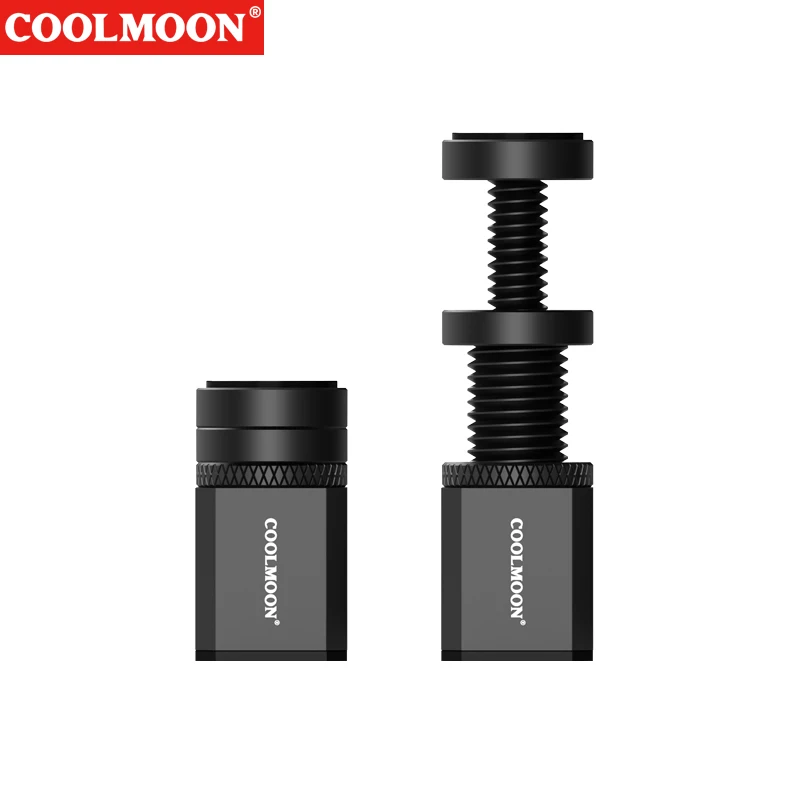 

COOLMOON Graphics Card Support Bracket Telescopic Spiral Video Card Holder Anti Scratch Aluminum Alloy for ATX/M-ATX/ITX Chassis