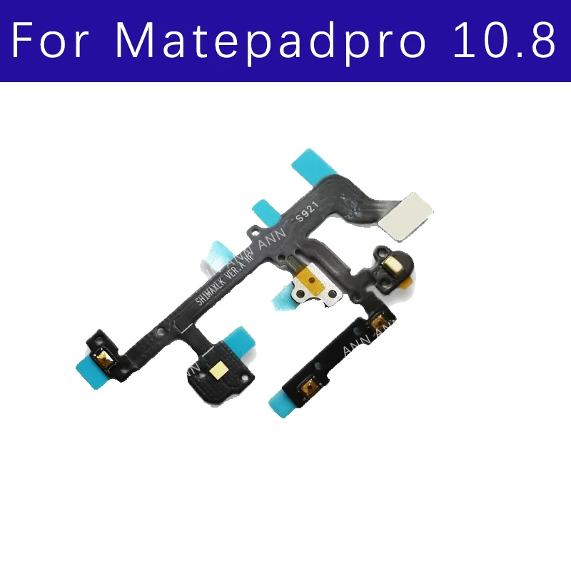 Power Volume Button Switch Key Microphone Flash Flex Cable For Huawei MatePad Pro 10.8 inch MRX-W09 MRX-W19 MRX-AL09 MRX-AL19