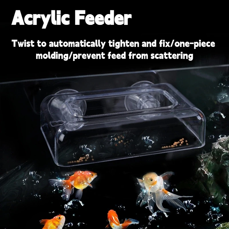 1Pc Acrylic Fish Fe…
