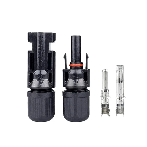 Imagen 2 del producto 10/50/100 juegos de conector Solar 30A 50A 1500V para conector de Panel Solar resistente a los rayos UV Cable MC de China continental 2,5/4/6 mm2