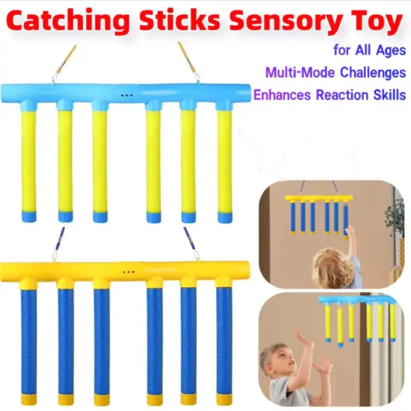 

Kids Hand Speed Eye Coordination Catching Stick Game Concentration Sensory Training Parent Child Interactive Toy