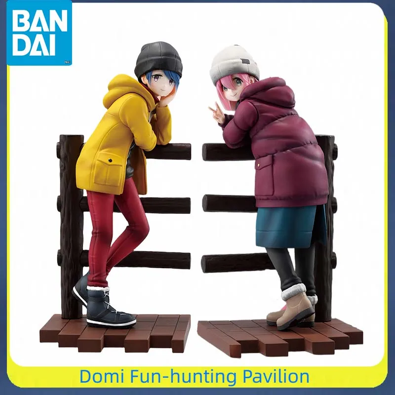 

Bandai Original BANDAI SPIRITS Ichiban KUJI LAID-BACK CAMP Anime Figure Rin Shima/Kagamihara Nadeshiko Finished Model Toy Gift