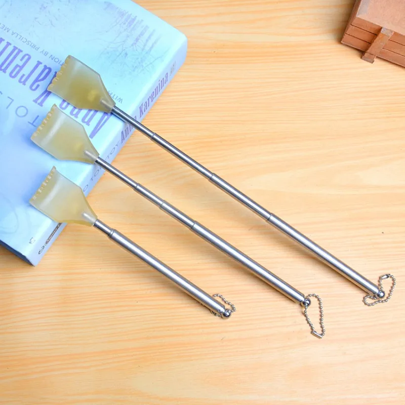 5Pcs Telescopic Back Scratcher Extendable Itch Relief Massager Kit for Healthy Skin Care