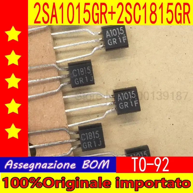 2SA1015GR 2SC1815GR 2SA1015-GR 2SC1815-GR 2SA1015 2SC1815 A1015 C1815 TO-92  Low Power Audio Counter