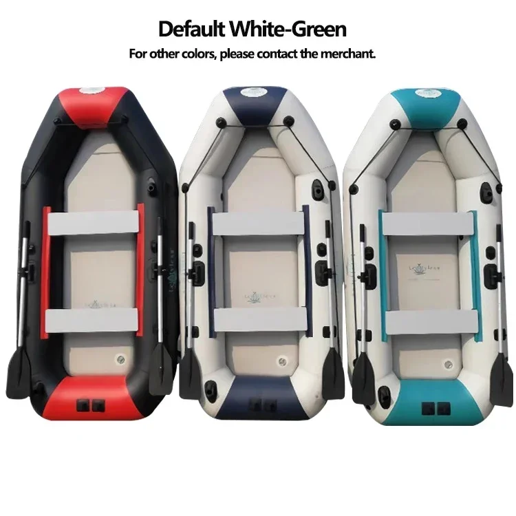Kayak de Malla de Triple Capa Reforzada de 0.9 mm, Hovercraft, Bote de Pesca LUYA, Bote Inflable de 2.0-3.6 m con Motor Eléctrico