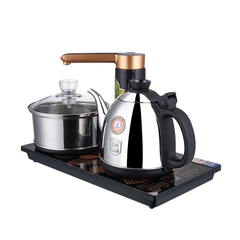 

Fully automatic water supply kettle tea table integrated embedded tea making