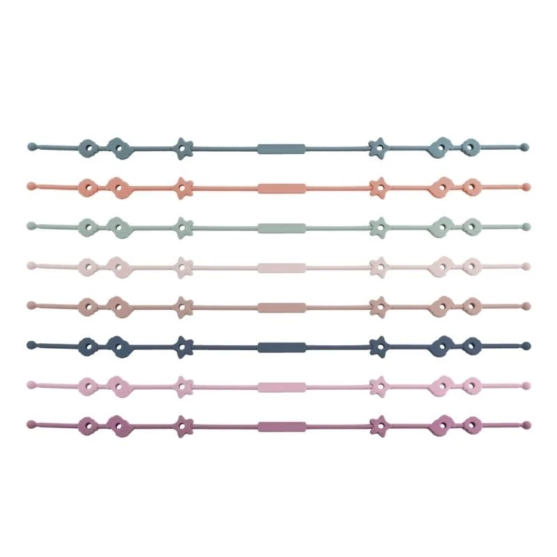 M76C لعبة أحزمة الأمان لكرسي مرتفع أسرة طفل لعبة زجاجة تسخير الأشرطة كأس الأشرطة الطفل هوة عضاضة الأشرطة #2