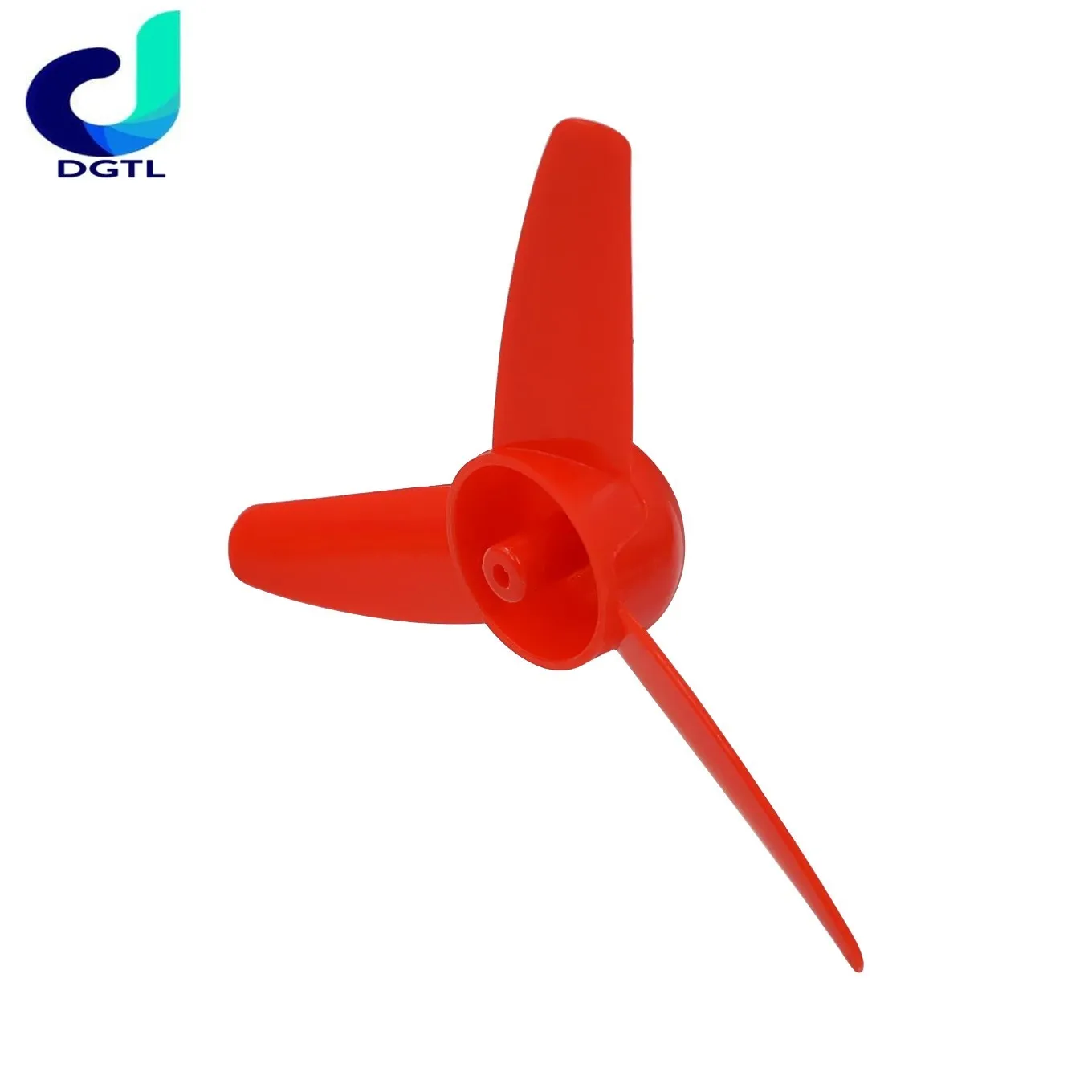 Three Leaf Paddle Model Making Technology, Air Paddle Power Acessórios, 2mm Hole, 80mm, Color