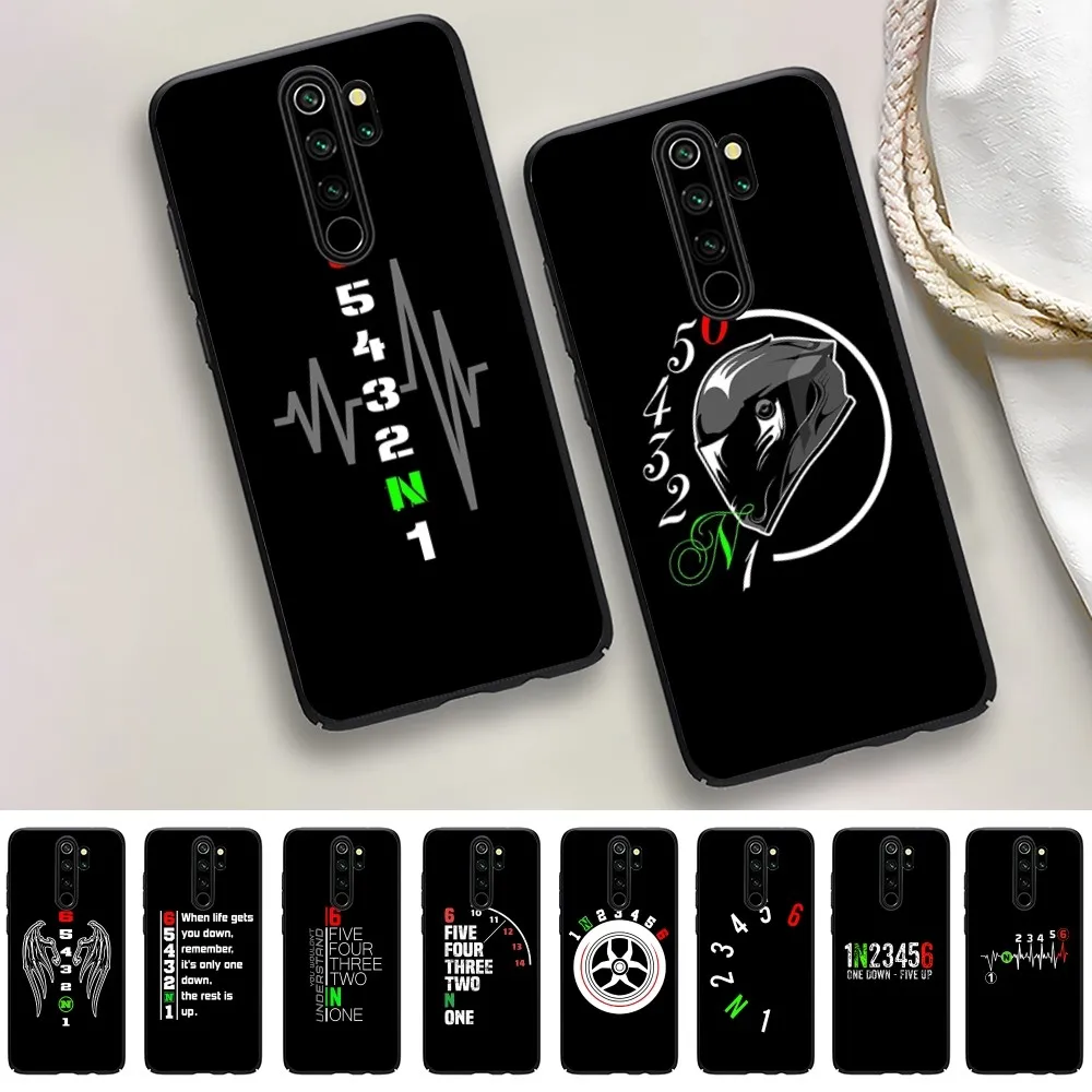 1N23456 Motorcycle Phone Case For Redmi Note 4 X 5 A 6 7 8 T 9 9S 10 11 11S 11Epro Poco M3 pro