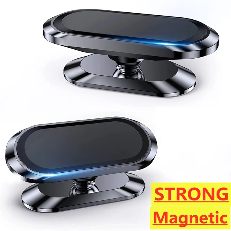 360° Rotatable Magnetic Car Mobile Phone Holder Magnet Smartphone Stand Cell Phone GPS Support For iPhone Samsung Xiaomi Huawei