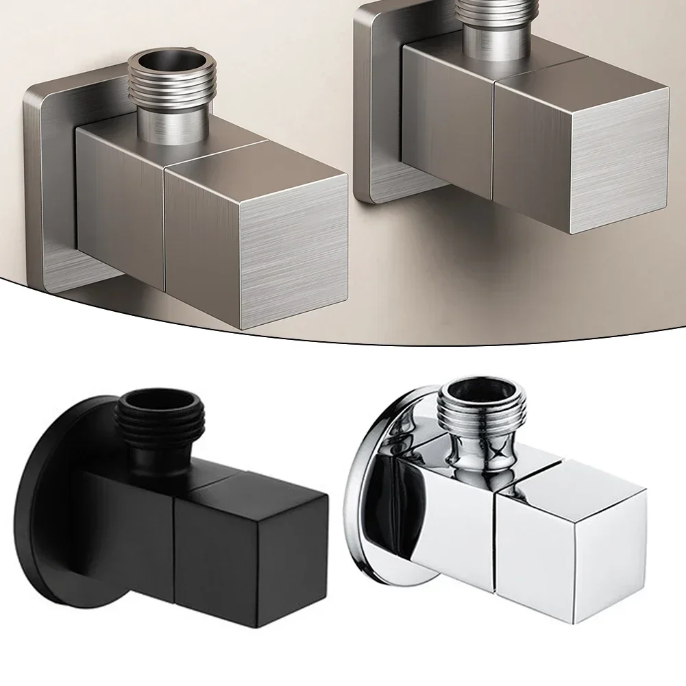 

Stainless Steel Hot Cold Inlet Valve Toilet Filling Angle Valves Sink Basin Water Heater Faucet For Kitchen Bathroom Accessories