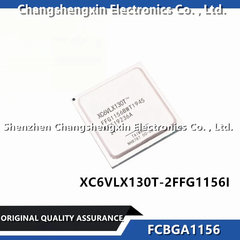 1PCS XC6VLX130T-2FFG1156I XC6VLX130T Virtex®-6 LXT Field Programmable Gate Array (FPGA) IC 600 9732096 128000 1156-BBGA, FCBGA