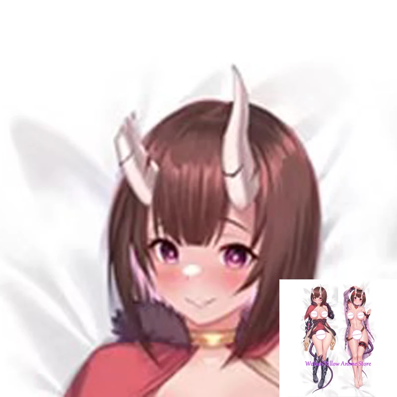 

Dakimakura Anime Pillow Cover Eriko Double Sided Print Life-size Halloween Christmas Decoration