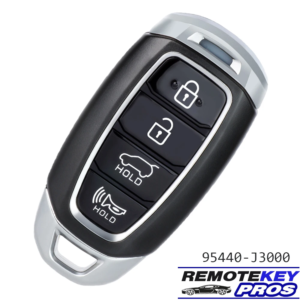 DIYKEY 95440-J3000 for Hyundai Veloster 2017 2018 2019 2020 2021 4 Button Keyless Go Smart Remote Key Fob 433MHz ID47