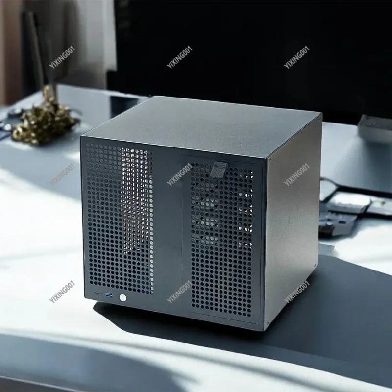 Hot Sagittarius 8-Bay NAS Case Black White Backplane ATX Power MATX Full Height PCIE UNRAID - view 5