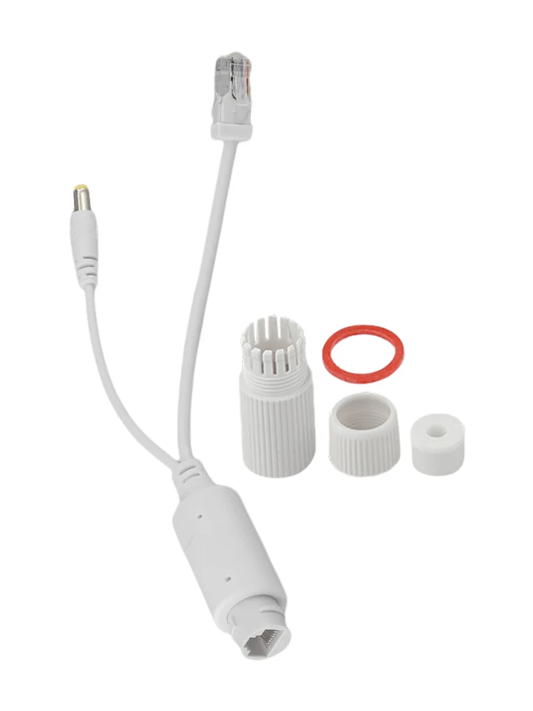 48V Standard For POE Splitter Waterproof Adapter for Outdoor IP Camera Power Supply Easy Maintenance and Installation