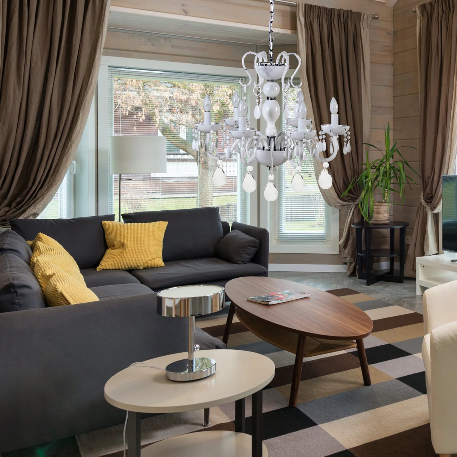 

10Pcs Chandelier Crystal Pendant Clear Hanging Drops for Lamp Ornaments Window DIY Decoration Sun Catchers Jewelry Beads