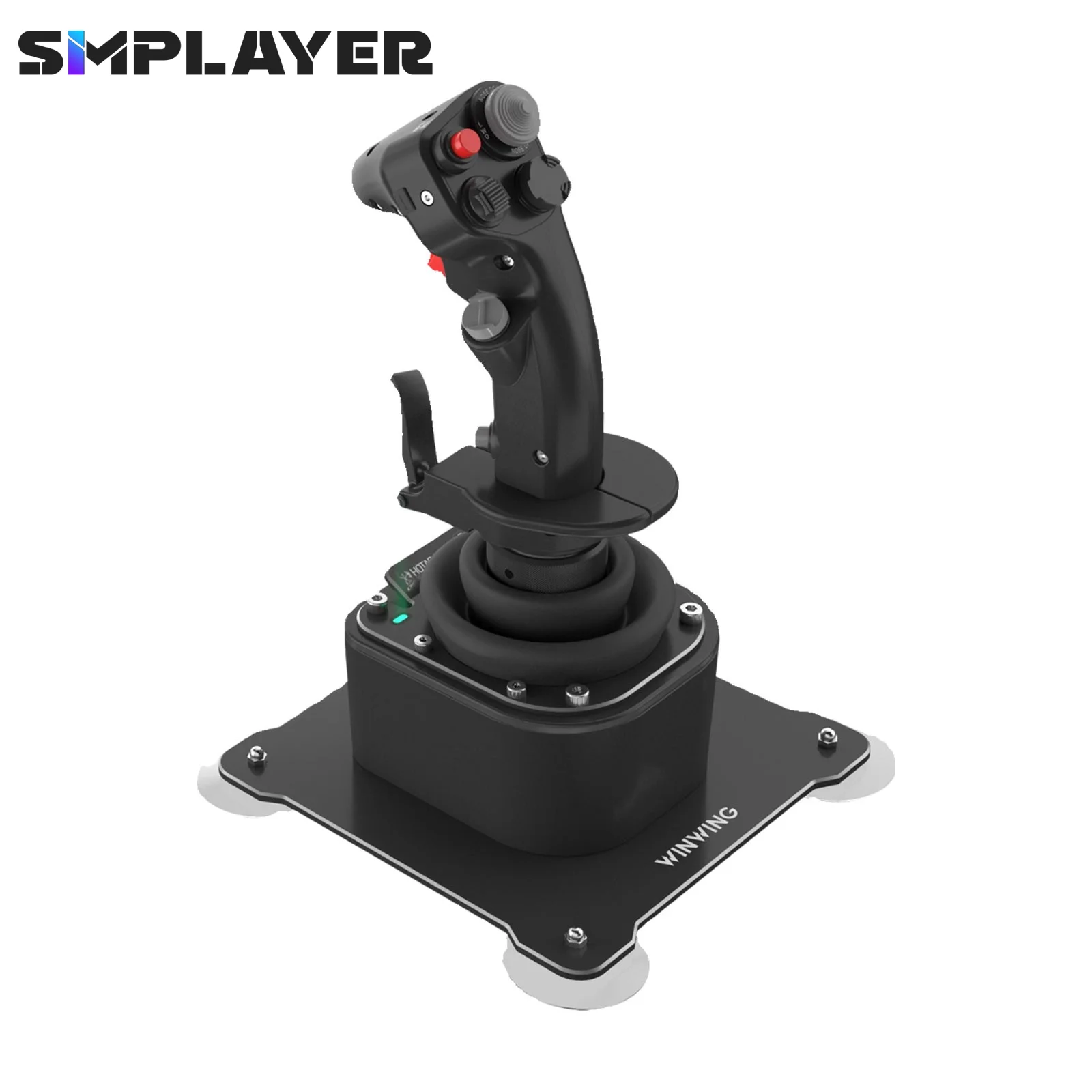 

WINWING Orion2 ViperAce EX Joystick Base+Gripper (with Shaker Kit) Dual Damping Flight Simulator for Rotary Wings Control
